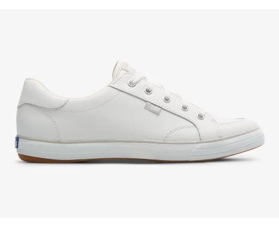 Keds Center III Leren Veterschoenen Dames Wit | AReVYoTU