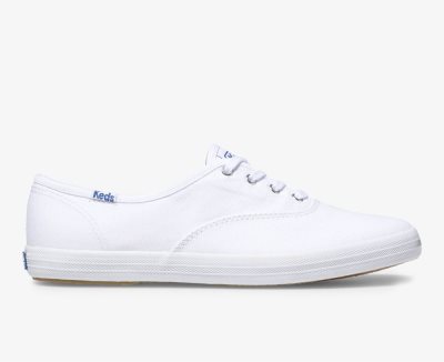 Keds Champion Originele Canvas Schoenen Dames Wit | DH6BHsah