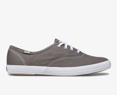 Keds Champion Originele Canvas Schoenen Dames Diepgrijs | OEpkpOBC