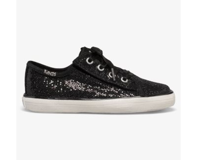 Keds Kickstart Jr Celebrations Sneakers Kinderen Zwart | reQd2NFC