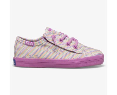 Keds Kickstart Seasonal Jr Sneakers Kinderen Gekleurd Paars | m9n3JOr7