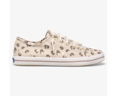 Keds Kickstart Seasonal Sneakers Kinderen Leopard | lwfA54rB