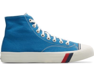 Keds Royal Hi Sneakers Dames Blauw | FuUyOPNT