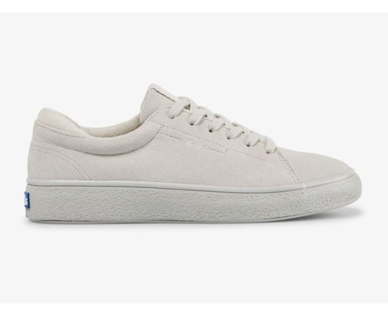 Keds Alley Suede Grit Foxing Sneakers Dames Lichtgrijs | KKQYgjJU