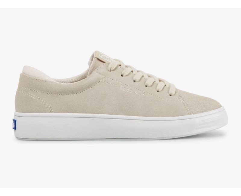 Keds Alley Suede Sneakers Dames Wit | YJBxXKoQ