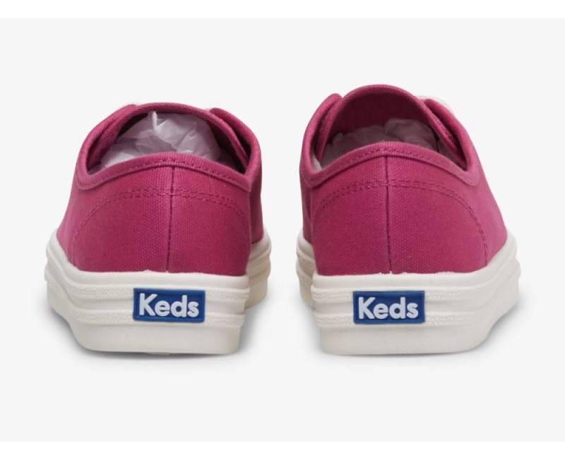 Keds Breezie Canvas Sneakers Dames Roze | M9ULEwgD