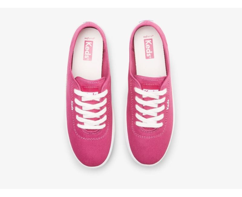 Keds Breezie Canvas Sneakers Dames Roze | M9ULEwgD