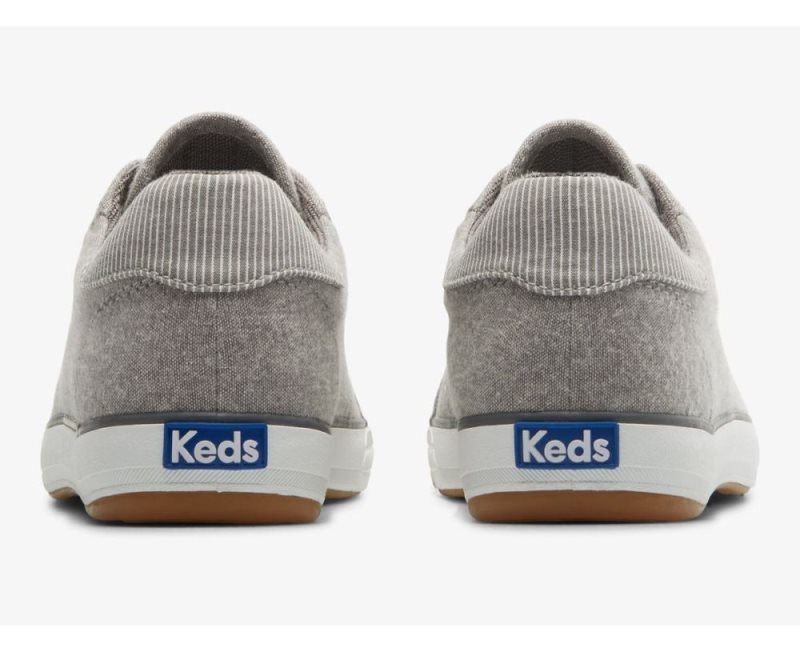 Keds Center III Chambray Veterschoenen Dames Grijs | H69PvhUV