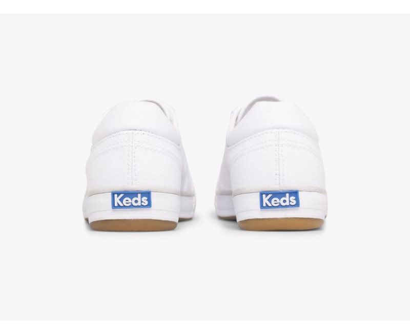 Keds Center II Canvas Sneakers Dames Wit | OL5yM4Hm