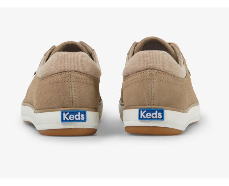 Keds Center II Suede Sneakers Dames Bruin | zNNeT2Jn