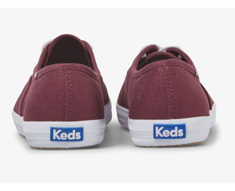 Keds Champion Feat. Organic Katoenen Sneakers Dames Fig | W4n7QFff