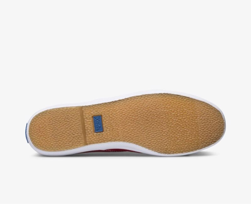 Keds Champion Originele Canvas Schoenen Dames Rood | FOR7to6L