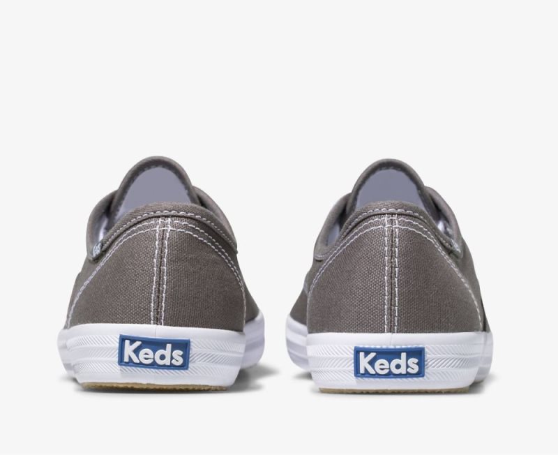 Keds Champion Originele Canvas Schoenen Dames Diepgrijs | OEpkpOBC