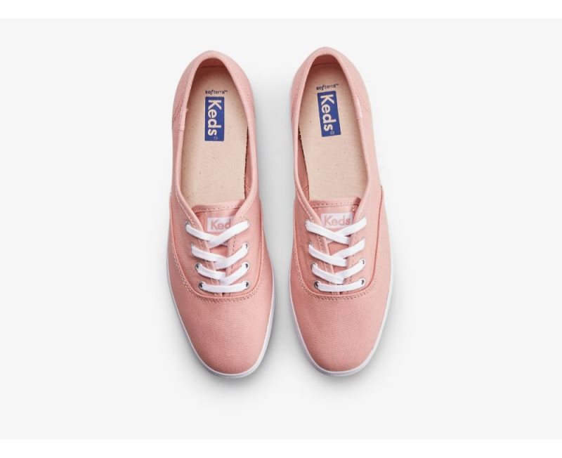 Keds Champion Seasonal Canvas Washable Sneakers Dames Roze | rp7mPCu2