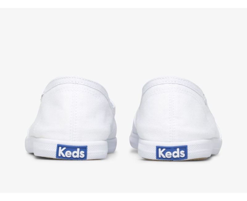 Keds Chillax Mini Twill Sneakers Dames Wit | JtQvc77t