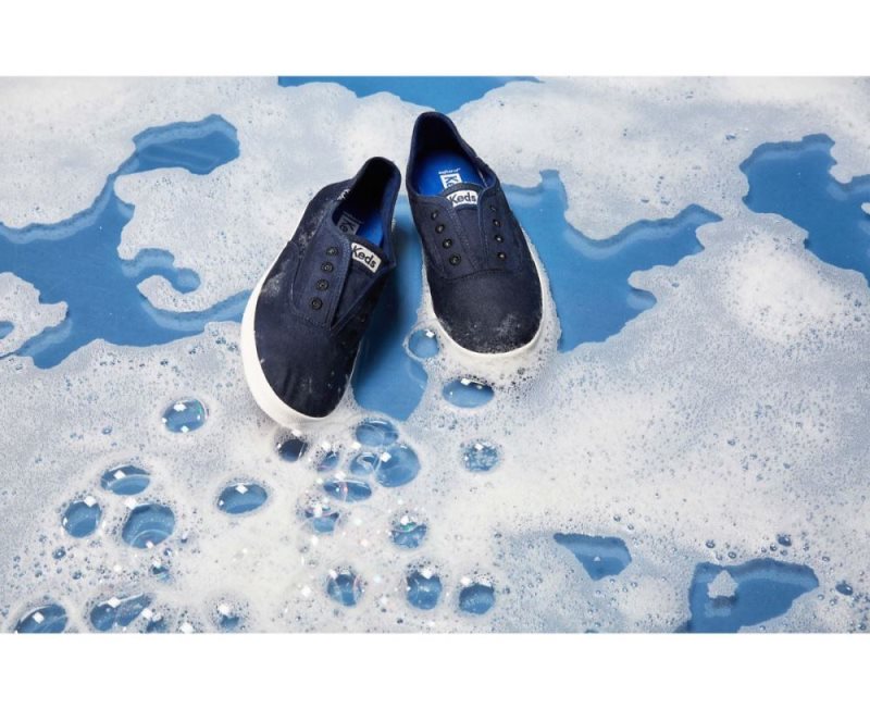 Keds Chillax Washable Sneakers Dames Blauw | Q4Ue9H44