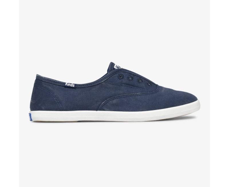 Keds Chillax Washable Sneakers Dames Blauw | Q4Ue9H44