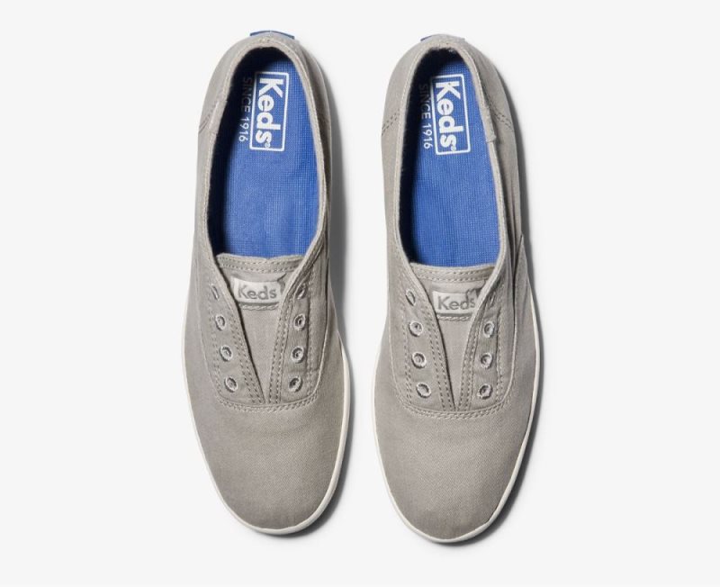 Keds Chillax Washable Sneakers Dames Diepgrijs | KGC6VEWA