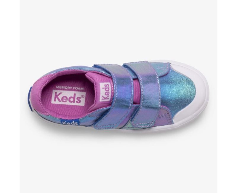 Keds Courtney HL Sneakers Kinderen Blauw | 75O139XC