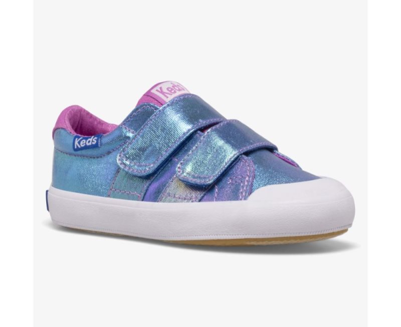 Keds Courtney HL Sneakers Kinderen Blauw | 75O139XC