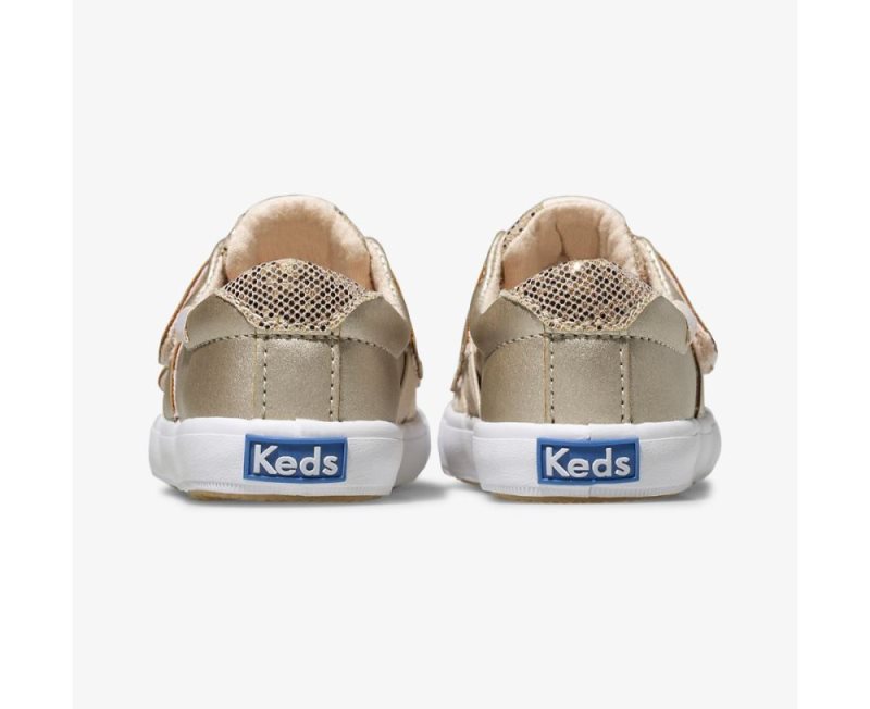 Keds Courtney HL Sneakers Kinderen Roze Goud | gZsEVfiP