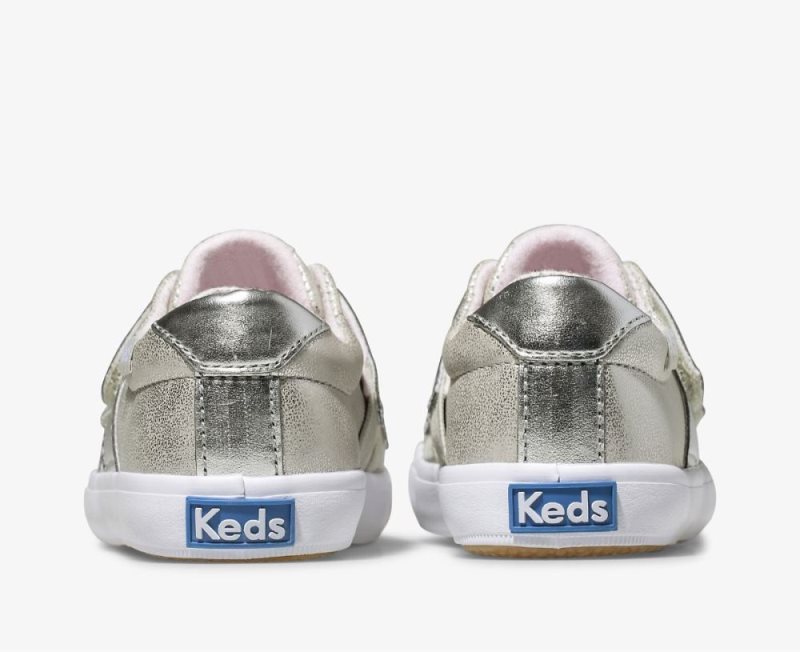 Keds Courtney HL Sneakers Kinderen Zilver | UOv9edr5