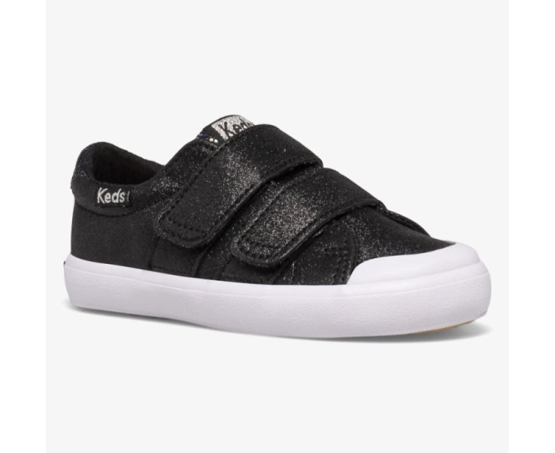 Keds Courtney HL Sneakers Kinderen Zwart | u9FY1B6p