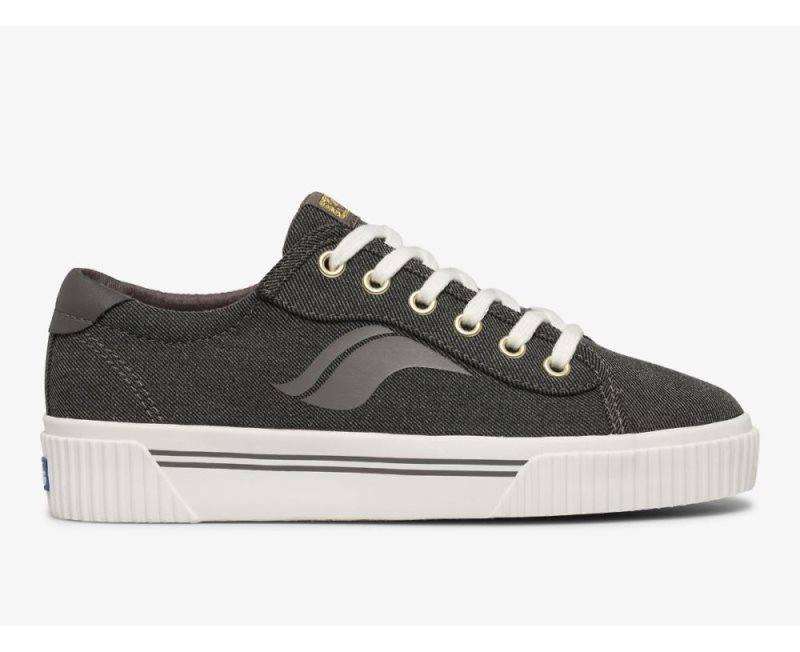 Keds Crew Kick Alto Soft Twill Sneakers Dames Grijs | hARabNvm