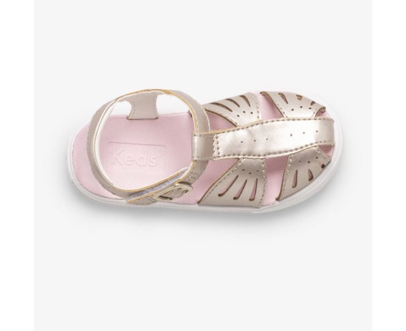 Keds Daphne Butterfly Sandalen Kinderen Roze Goud | xcMnEJ84