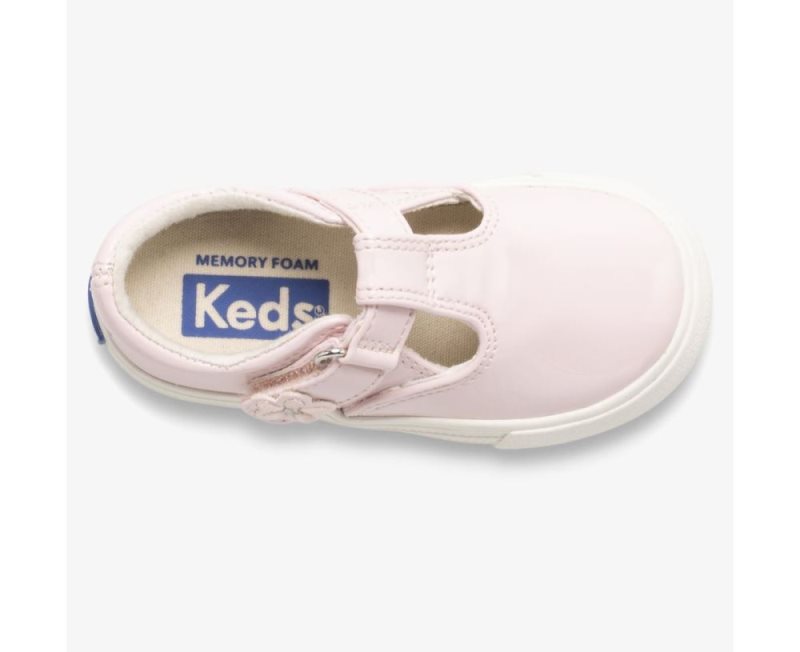 Keds Daphne Lak Sneakers Kinderen Blush | 8KlSrDJc