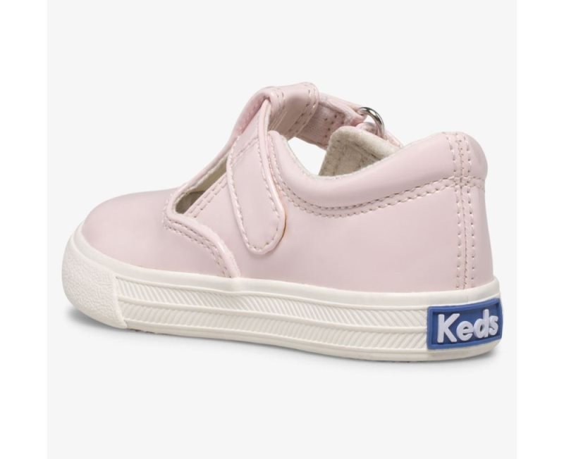 Keds Daphne Lak Sneakers Kinderen Blush | 8KlSrDJc