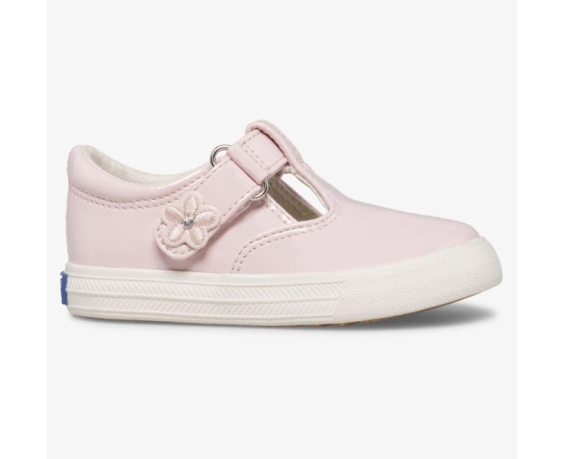 Keds Daphne Lak Sneakers Kinderen Blush | 8KlSrDJc