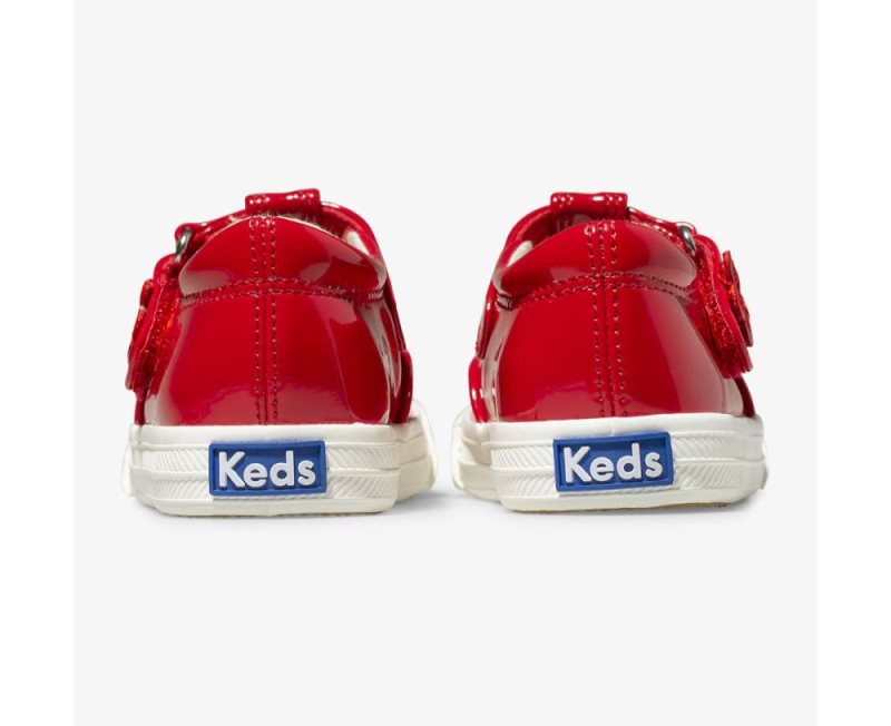 Keds Daphne Lak Sneakers Kinderen Rood | RozykCRP