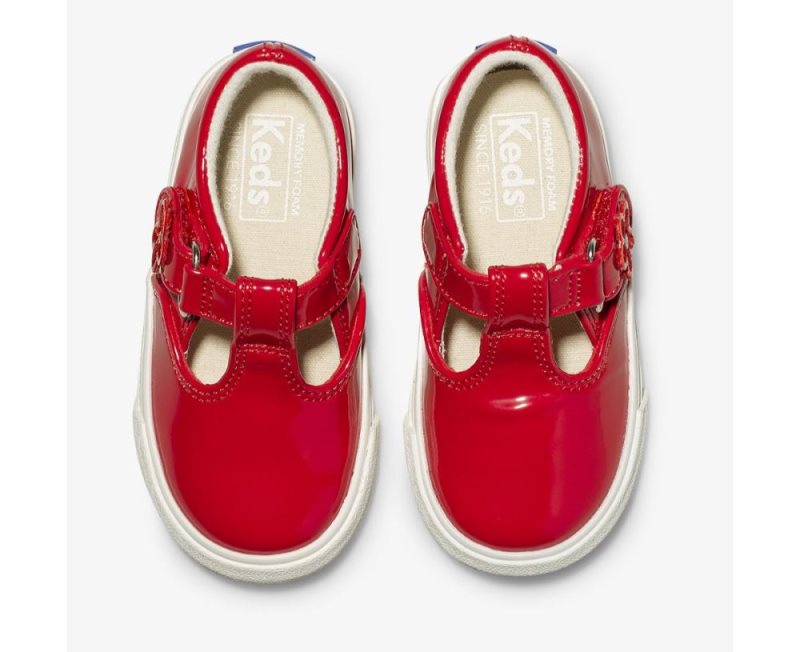 Keds Daphne Lak Sneakers Kinderen Rood | RozykCRP