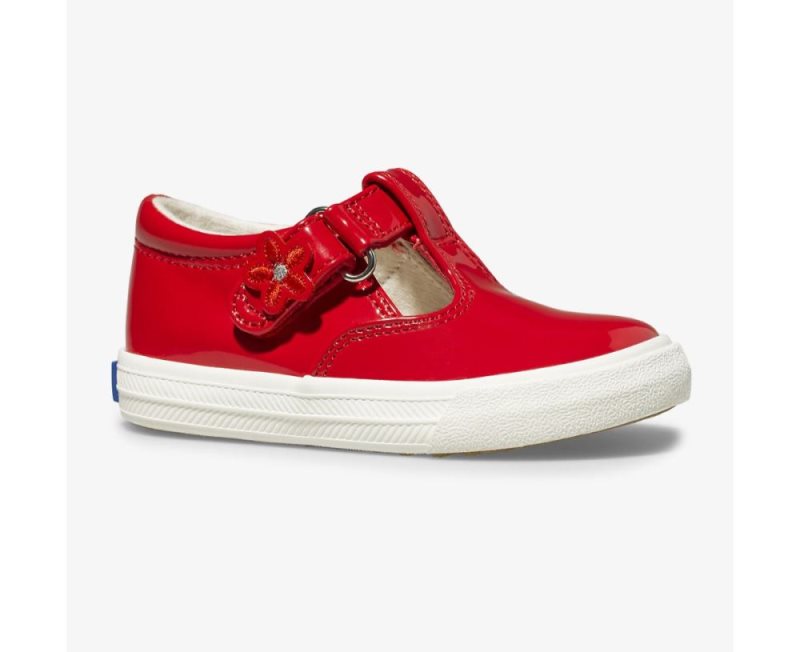 Keds Daphne Lak Sneakers Kinderen Rood | RozykCRP