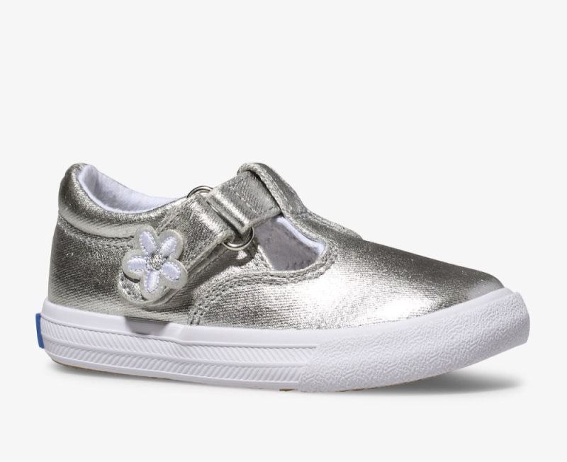 Keds Daphne Sneakers Kinderen Zilver | ldgF0bEf