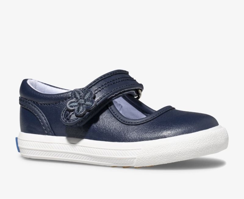 Keds Ella Mary Jane Schoenen Kinderen Donkerblauw | cK5U391q