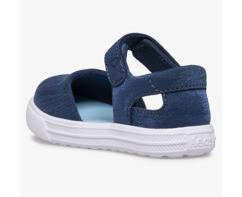 Keds Finlee Flex Sandalen Kinderen Donkerblauw | A0Kk3Mw7