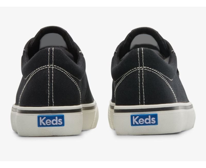 Keds Jump Kick Canvas Canvas Schoenen Dames Zwart | 5vXs75Io