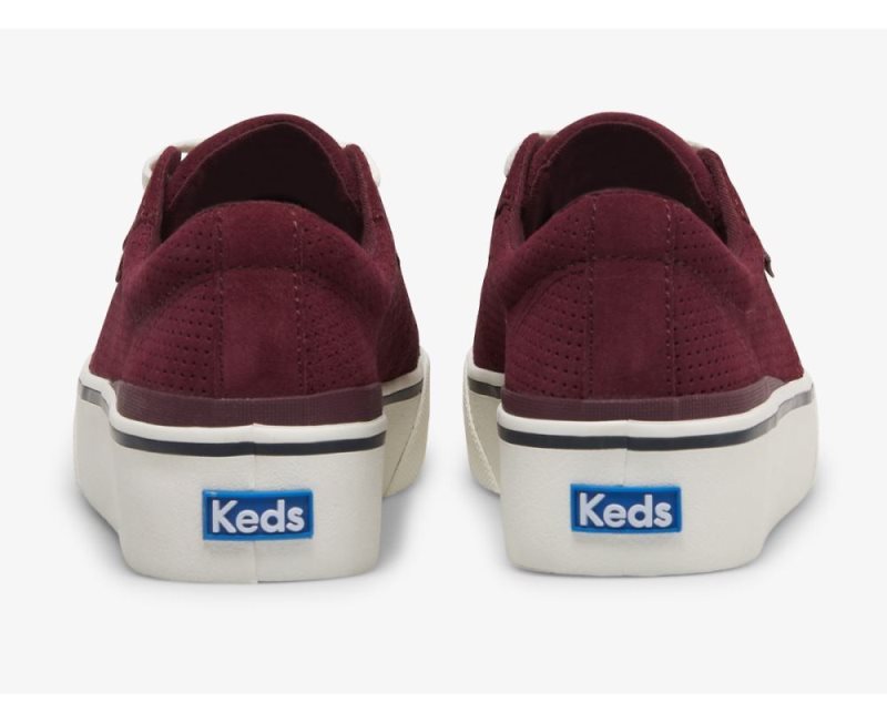 Keds Jump Kick Duo Suede Sneakers Dames Fig | BuLPVrOM