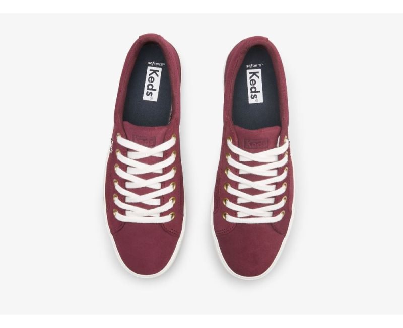 Keds Jump Kick Duo Suede Sneakers Dames Fig | BuLPVrOM