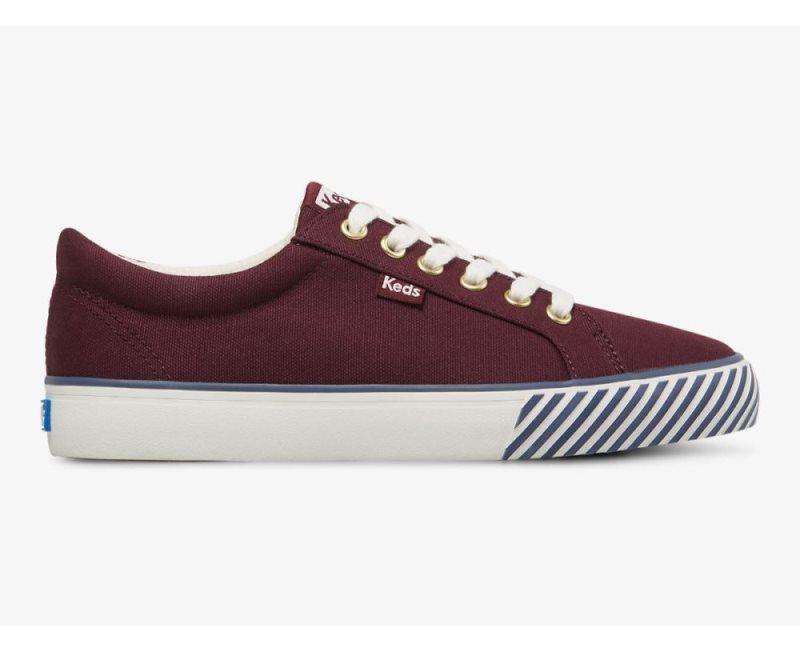 Keds Jump Kick Majestic Canvas Sneakers Dames Fig | gSUKAuXY