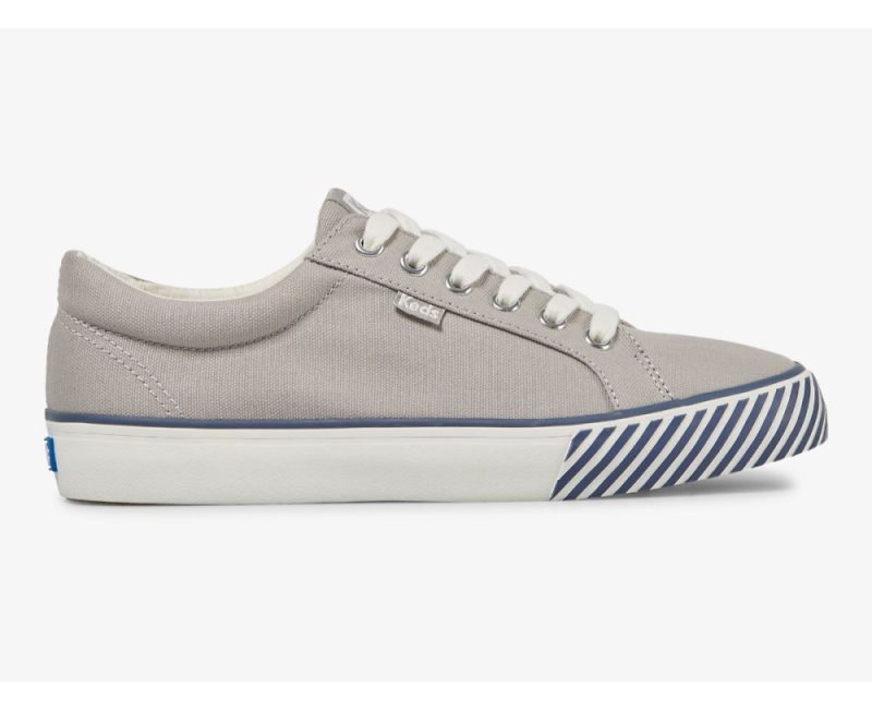 Keds Jump Kick Majestic Canvas Sneakers Dames Grijs | jspp4Dct