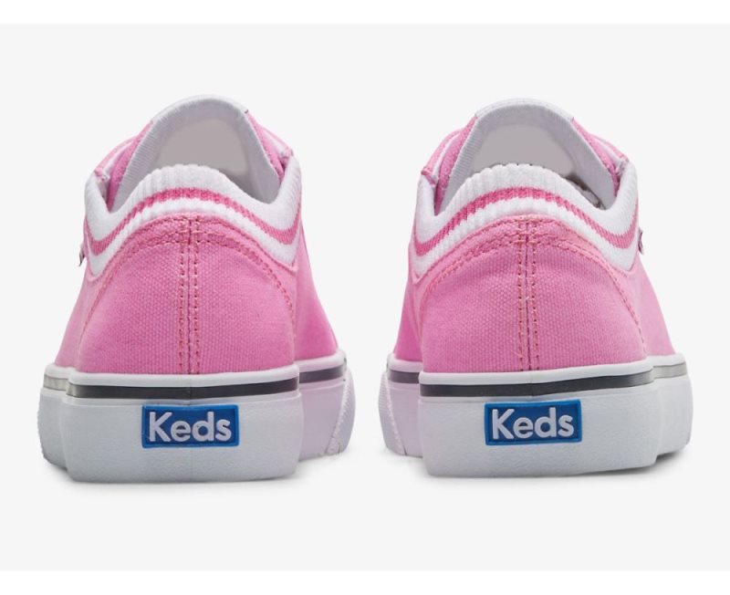 Keds Jump Kick Rib Knit Collar Veterschoenen Dames Roze | Qb4nygYI