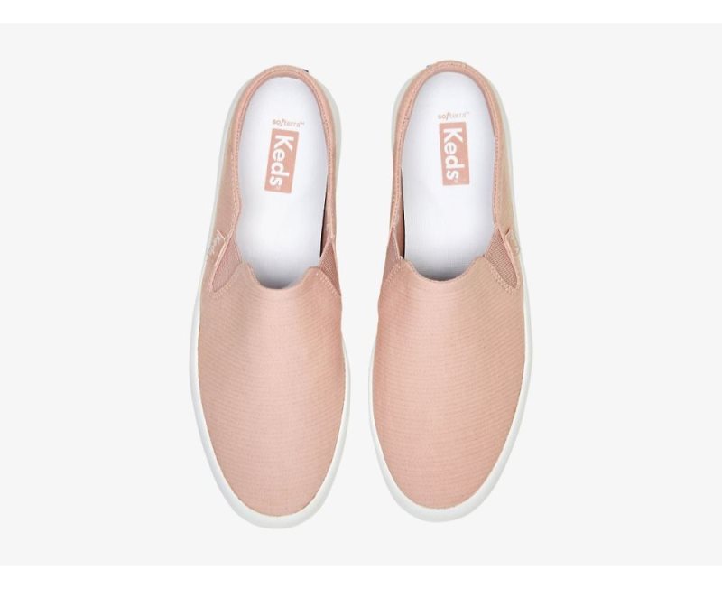 Keds Kickback Mule Crepe Slip Ons Dames Mauve | tmmhguhR