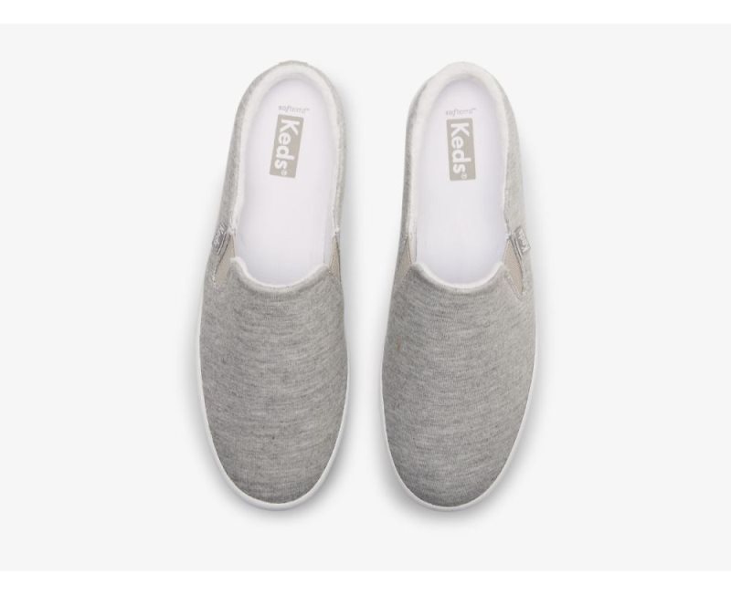 Keds Kickback Mule Sweatshirt Sneakers Dames Grijs | 5MxqDNyP