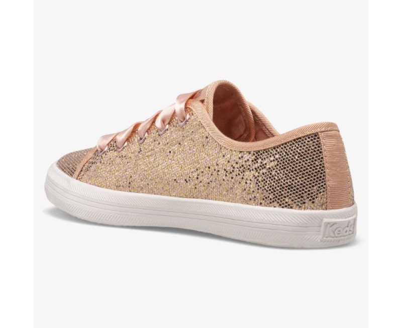 Keds Kickstart Celebrations Sneakers Kinderen Roze Goud | 5pQM5GAI