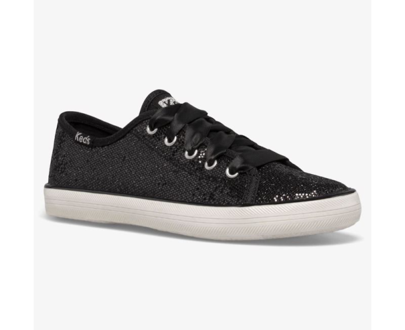 Keds Kickstart Celebrations Sneakers Kinderen Zwart | R2NhsuJE