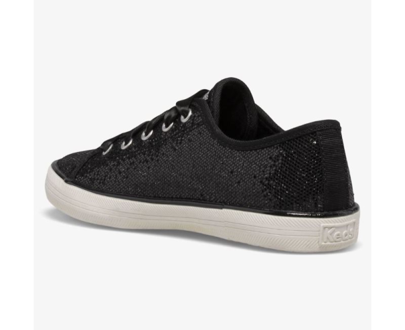 Keds Kickstart Celebrations Sneakers Kinderen Zwart | R2NhsuJE