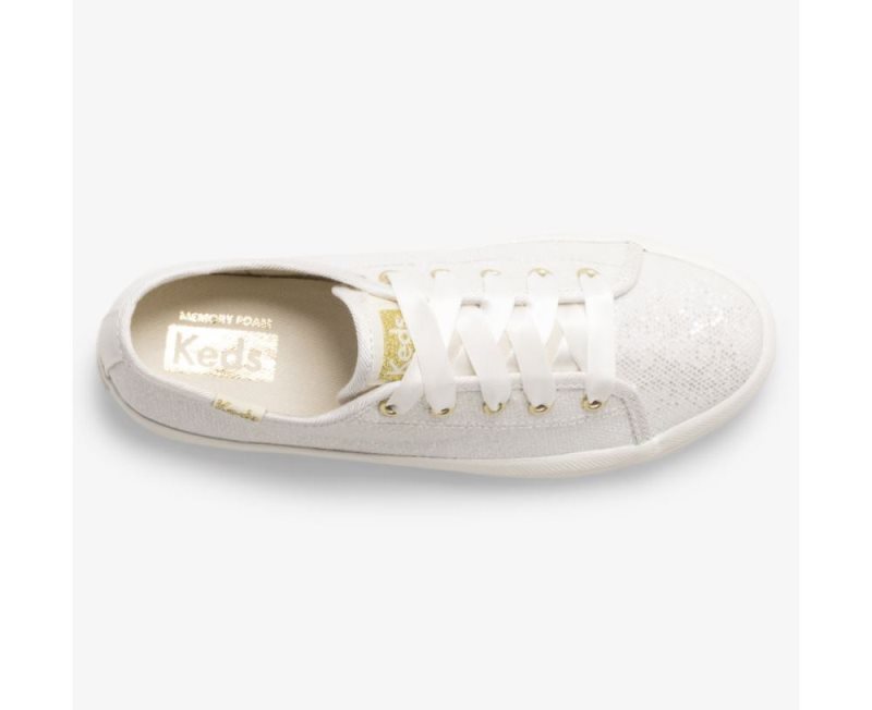 Keds Kickstart Celebrations Sneakers Kinderen Wit | dfNYDSUY